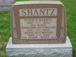 Maryann <I>Dettweiler</I> Shantz 
