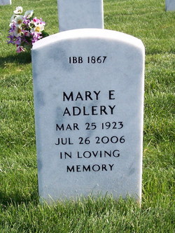 Mary E Adlery 