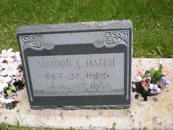 Marion Leslie Hatch 