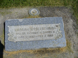 Hannah Augusta Palfreyman 