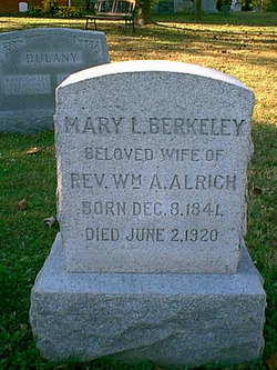 Mary L. <I>Berkeley</I> Alrich 