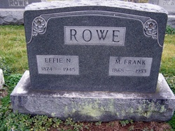 Effie Mae <I>Norris</I> Rowe 