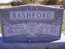 Mildred K <I>Stephens</I> Bashford 