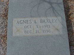 Agnes Louise Jeanette <I>Lisenby</I> Baxley 