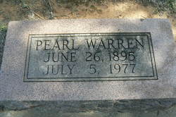 Pearl Warren Acrey 