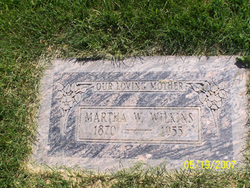 Martha Maria <I>Waters</I> Wilkins 