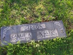 Carrie Alma Gideon 