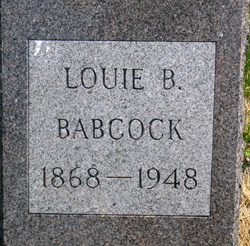Louie Belle <I>Hoey</I> Babcock 