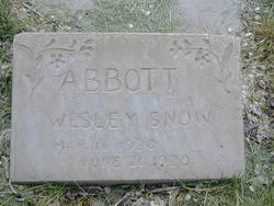 Wesley Snow Abbott 