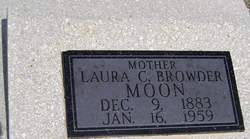 Laura Catherine <I>Barnes</I> Browder  Moon 
