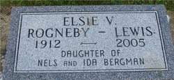 Elsie V. <I>Bergman</I> Rogneby-Lewis 