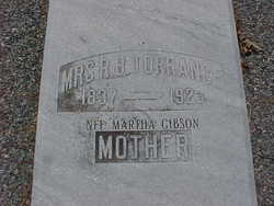 Mrs Martha W. <I>Gibson</I> Torrance 