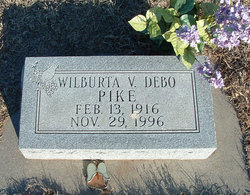 Wilburta Virginia <I>Debo</I> Pike 