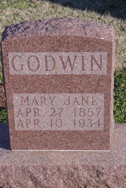 Mary Jane <I>Hiter</I> Godwin 