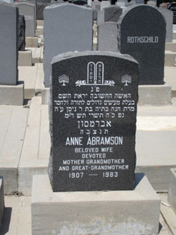 Anne <I>Miller</I> Abramson 