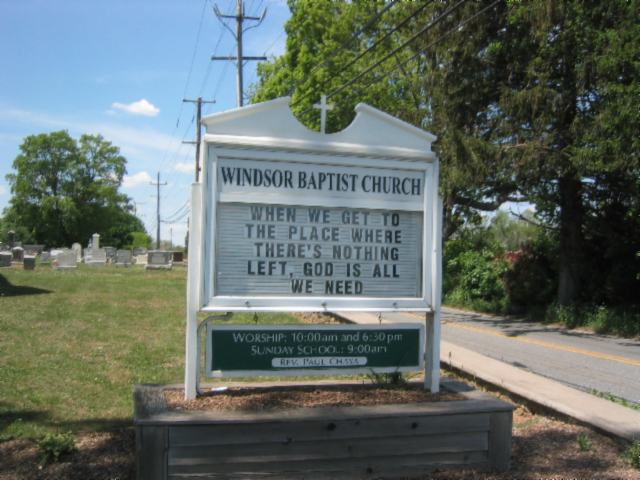 Windsor Baptist Church Cemetery