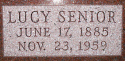 Lucy May <I>Senior</I> Allen 