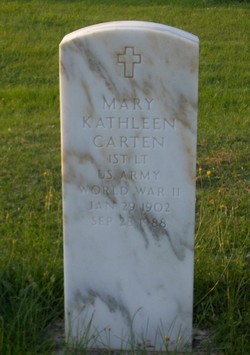 1LT Mary Kathleen Carten 