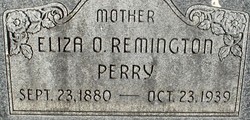 Eliza Oldham <I>Remington</I> Perry 
