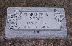 Florence <I>Bonds</I> Rowe 