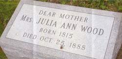 Julia Ann <I>Blachford</I> Wood 