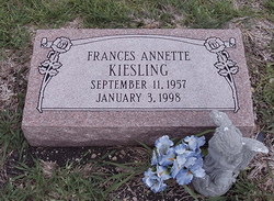 Frances Annette Kiesling 