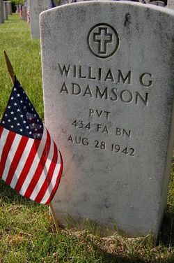 Pvt William Granville Adamson 