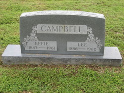 Effie Etta <I>Johnson</I> Campbell 
