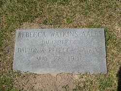 Rebecca <I>Watkins</I> Aalfs 