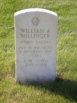 PVT William A. Bullinger 