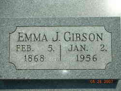 Emma Jane <I>Berry</I> Gibson 