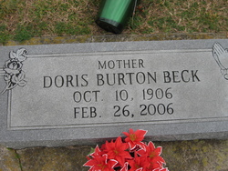 Doris <I>Burton</I> Beck 