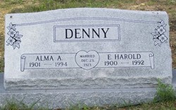 Alma <I>Atwood</I> Denny 