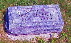 Abigail Agnes “Abbie” <I>Ford</I> Aldrich 