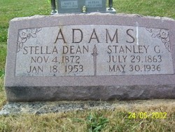 Stella <I>Dean</I> Adams 