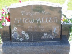 Margaret Ann <I>Shew</I> Allen 