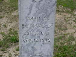 Sarah N. <I>Barton</I> Miller 