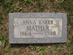 Anna L <I>Baker</I> Mather 