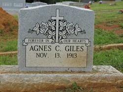 Agnes Christine <I>Hausler</I> Giles 
