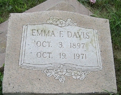 Emma Frances <I>Adkins</I> Davis 