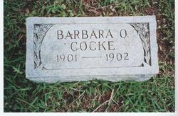 Barbara O Cocke 