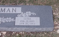 Lena <I>Peterson</I> Brown Hagman 