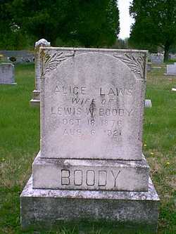 Alice <I>Laws</I> Boody 