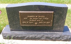 SGT James Wendell Barr 
