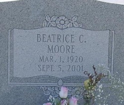 Beatrice Margo <I>Croft</I> Moore 