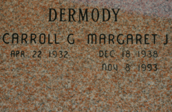Margaret J <I>Markley</I> Dermody 