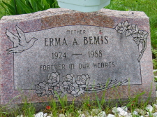 Erma A. <I>Jackman</I> Bemis 