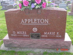 Marie B <I>Robbins</I> Appleton 
