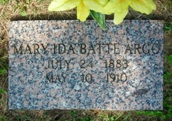 Mary Ida <I>Batte</I> Argo 