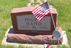 PFC Phillip E Hand 